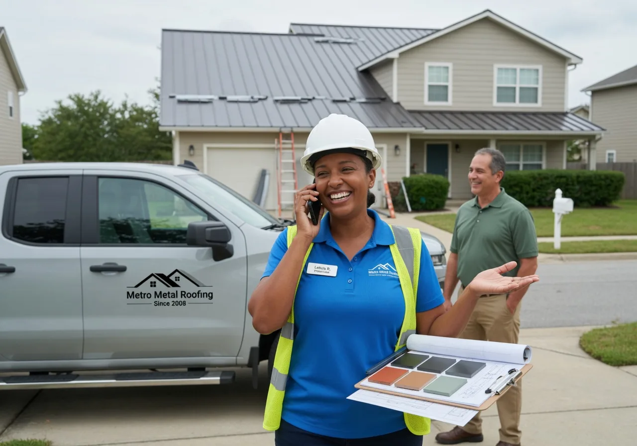 Storm Damage Metal Roof Repair in Somers, IA